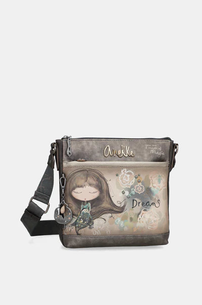 Borsa a tracolla Anekke The World of Dreams con tasca frontale