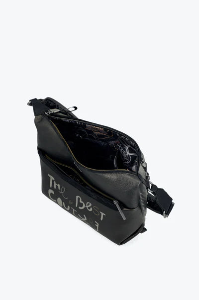 Borsa a tracolla Anekke con grafica illustrata