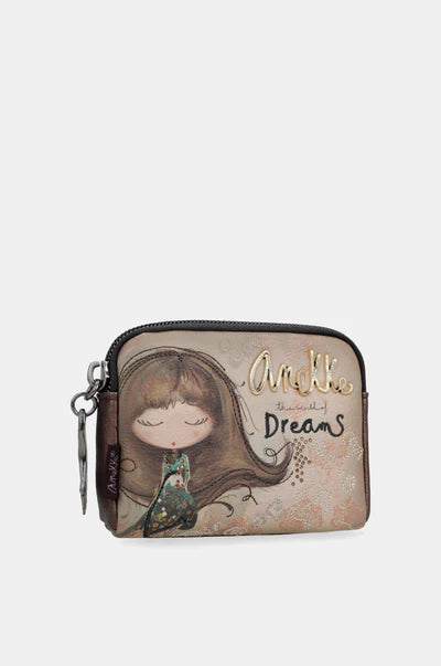Portafoglio piccolo Anekke The World of Dreams con zip