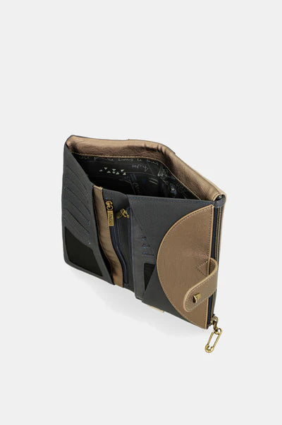 Portafoglio lungo Anekke Contemporary con zip