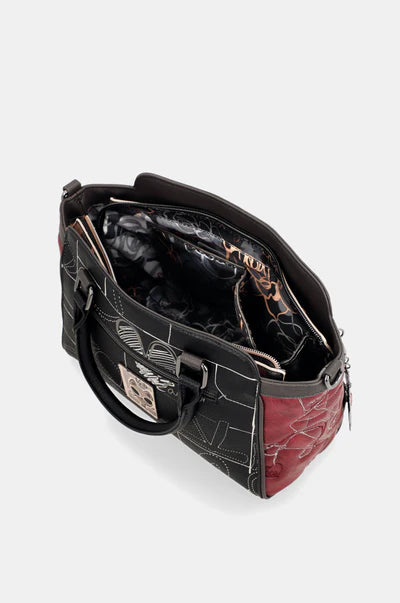 Borsa Anekke con manici e tracolla regolabile