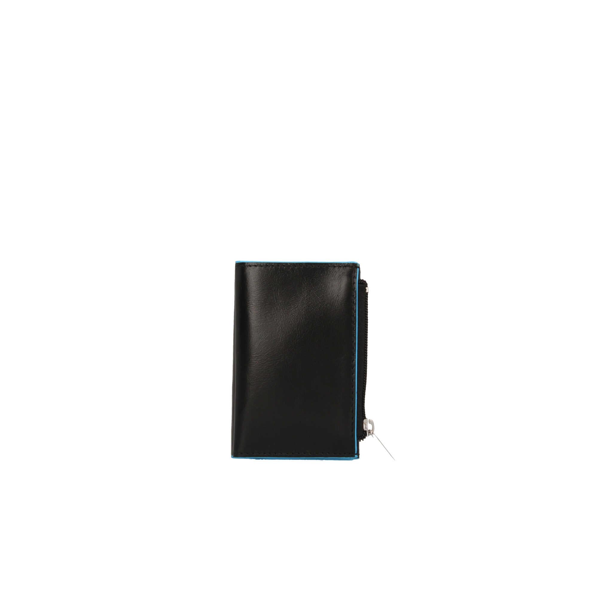 Compact wallet porta monete Piquadro con sliding system
