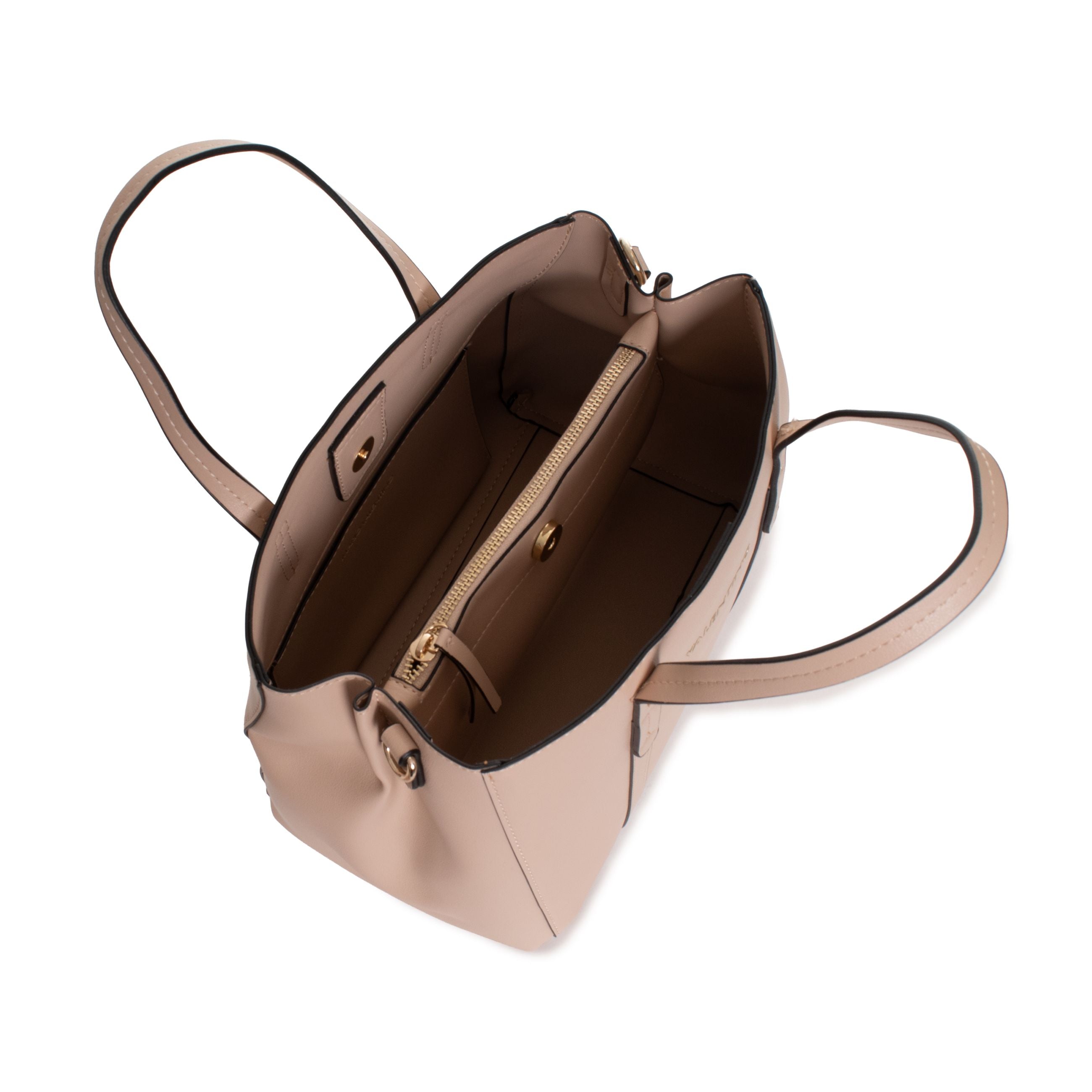 Mario Valentino Borsa a Mano Donna con Tracolla Logata Beige TU | Giò Fashion