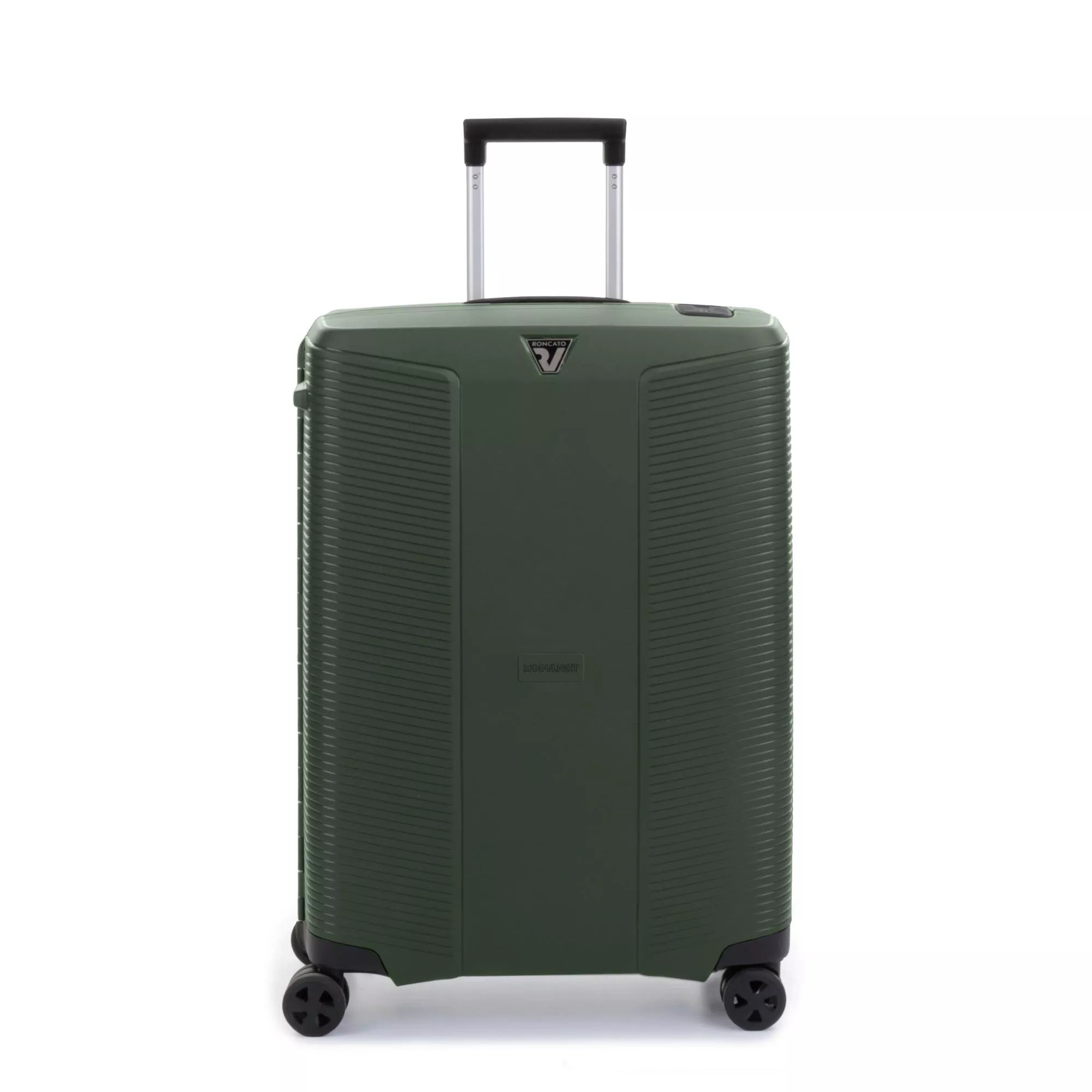 Trolley Medio Roncato Modulight Espandibile con 4 Ruote e Lucchetto TSA