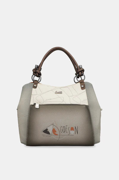 Borsa a spalla donna Anekke grande con tracolla regolabile e zip