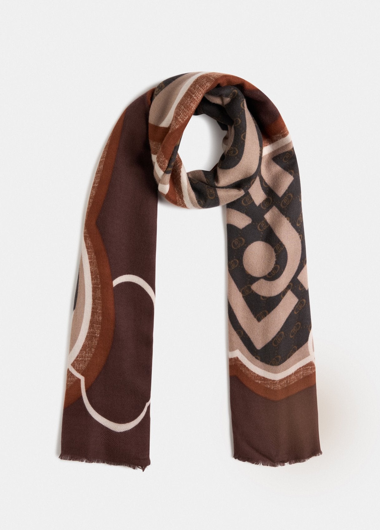 Liu Jo foulard con maxi logo grafico