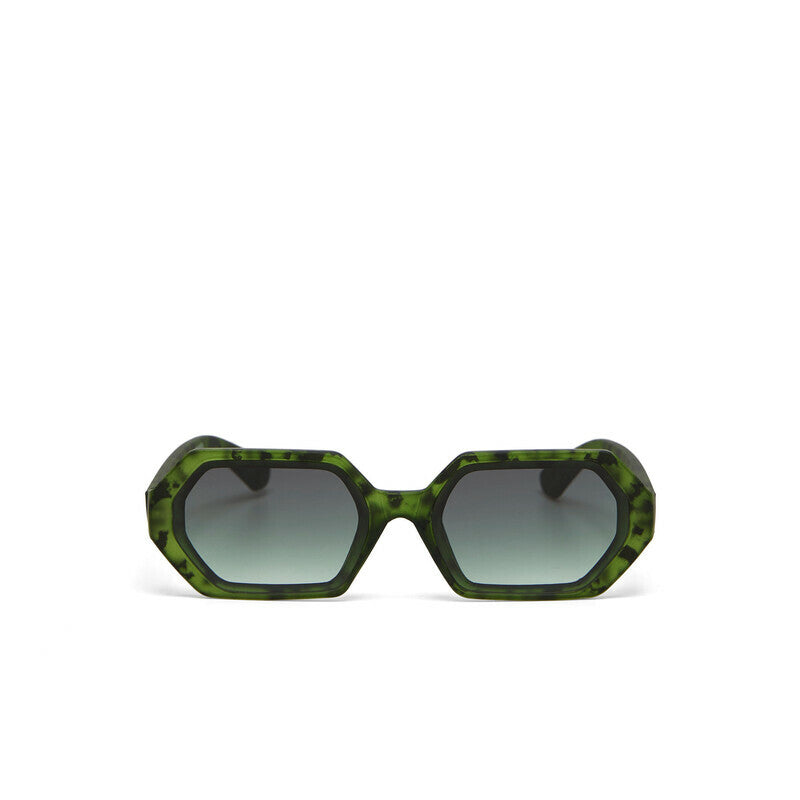 OKKIA Andrea Occhiali da Sole Unisex Esagonali con Lenti Sfumate e Protezione UV400