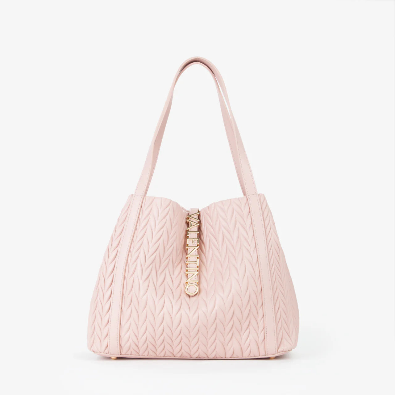 Valentino borsa shopper donna trapuntata con logo
