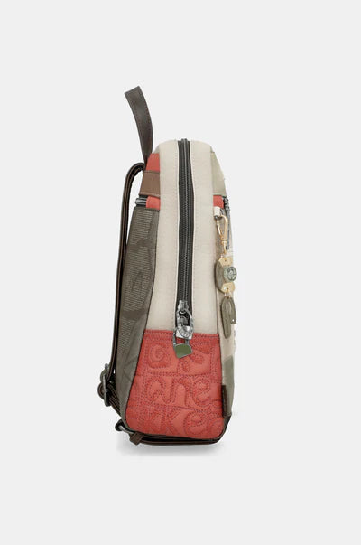 Zaino Anekke Donna Compatto con Tasca Frontale e Spallacci Regolabili