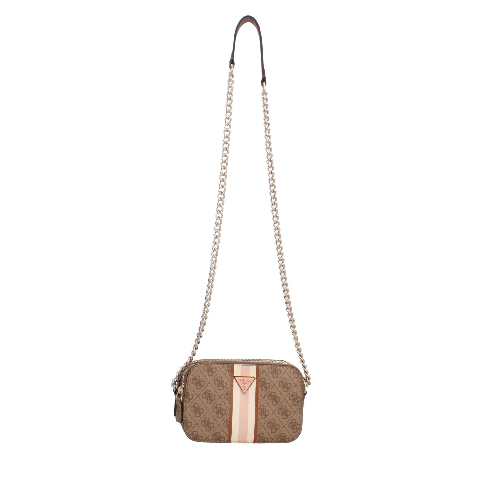 Mini borsa a tracolla Guess con catena