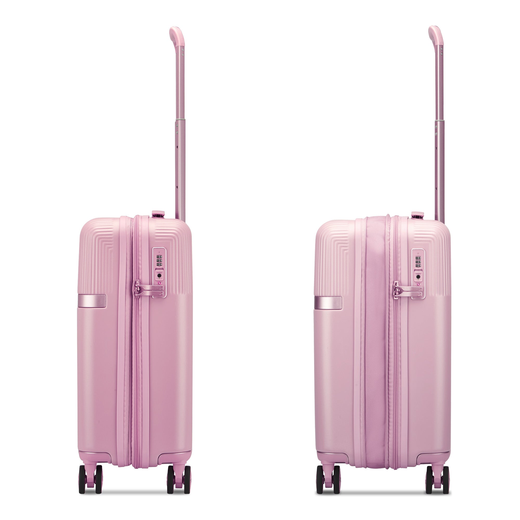 Valigia Grande Trolley rigida Roncato con ruote multidirezionali Rosa TU | Giò Fashion