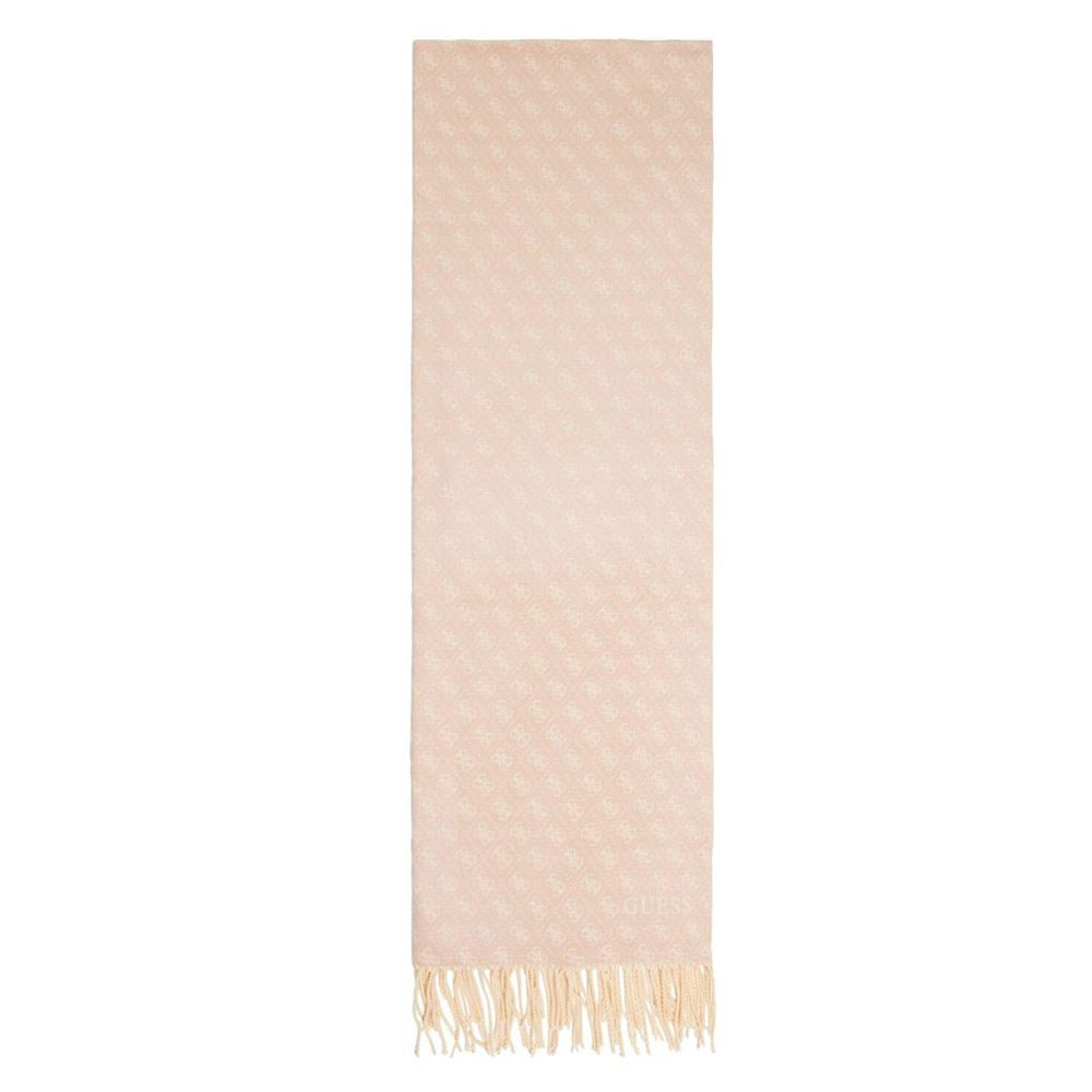 Sciarpa Guess con monogram e frange