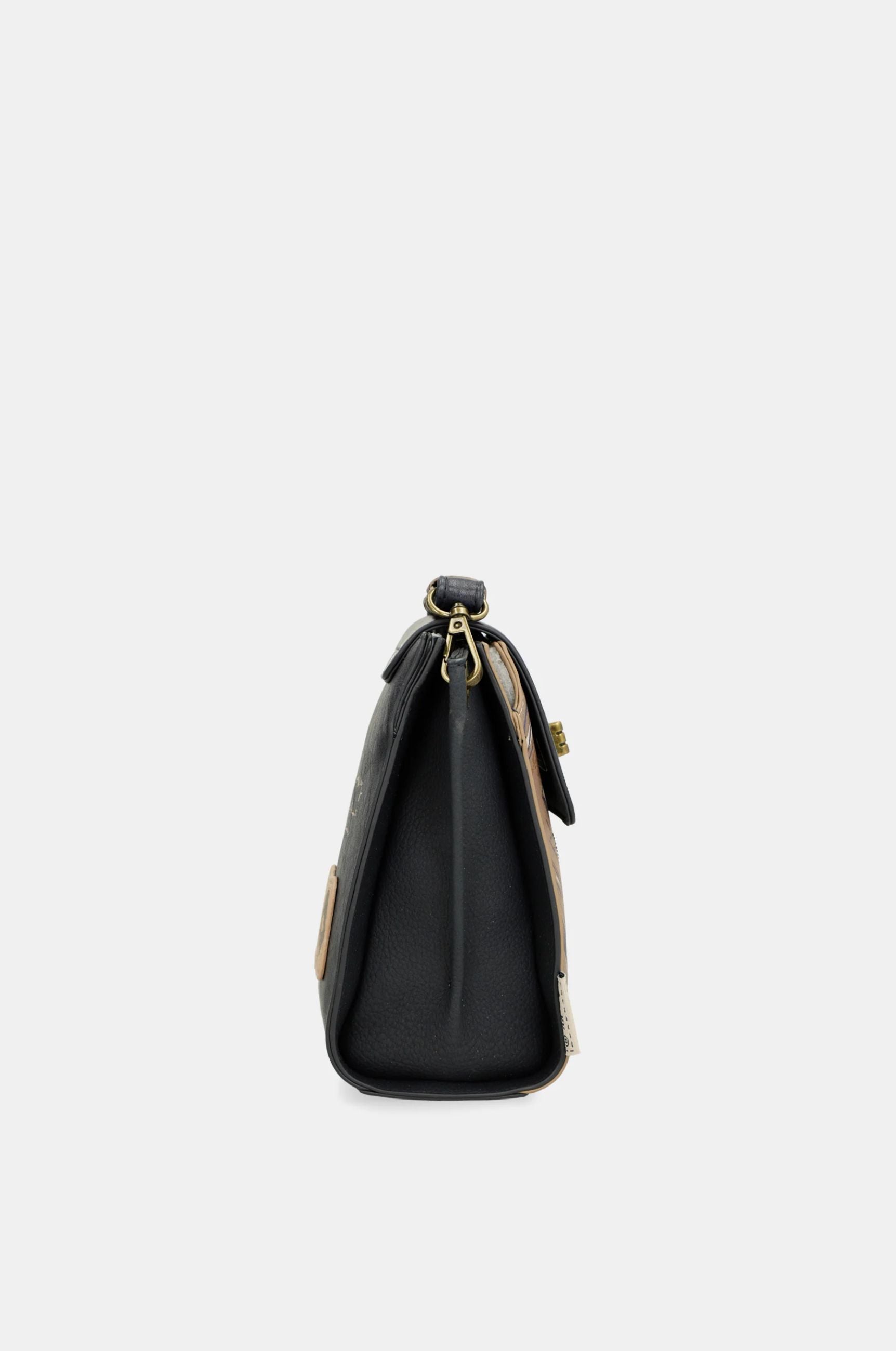 Borsa a tracolla piccola Anekke Contemporary con patta e tracolla regolabile BLU TU | Giò Fashion