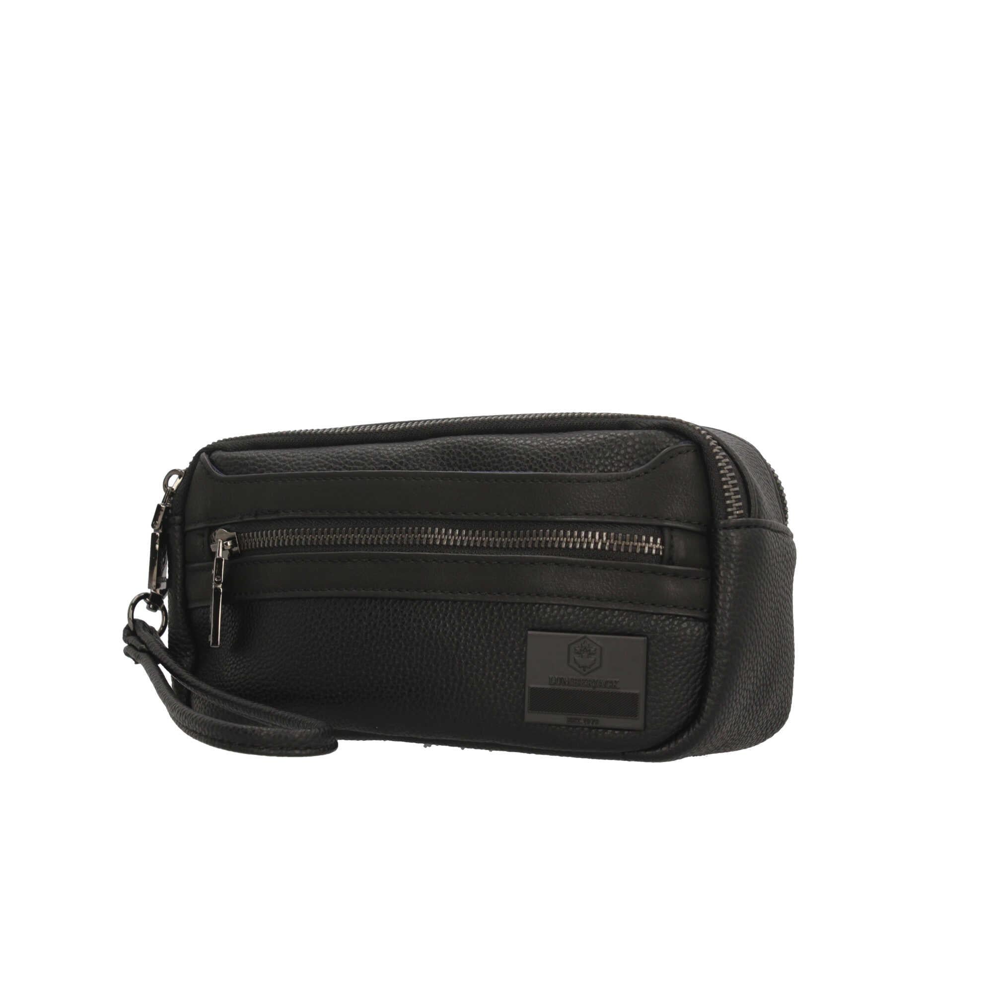 Pochette da uomo compatta con doppia zip Lumbeejack