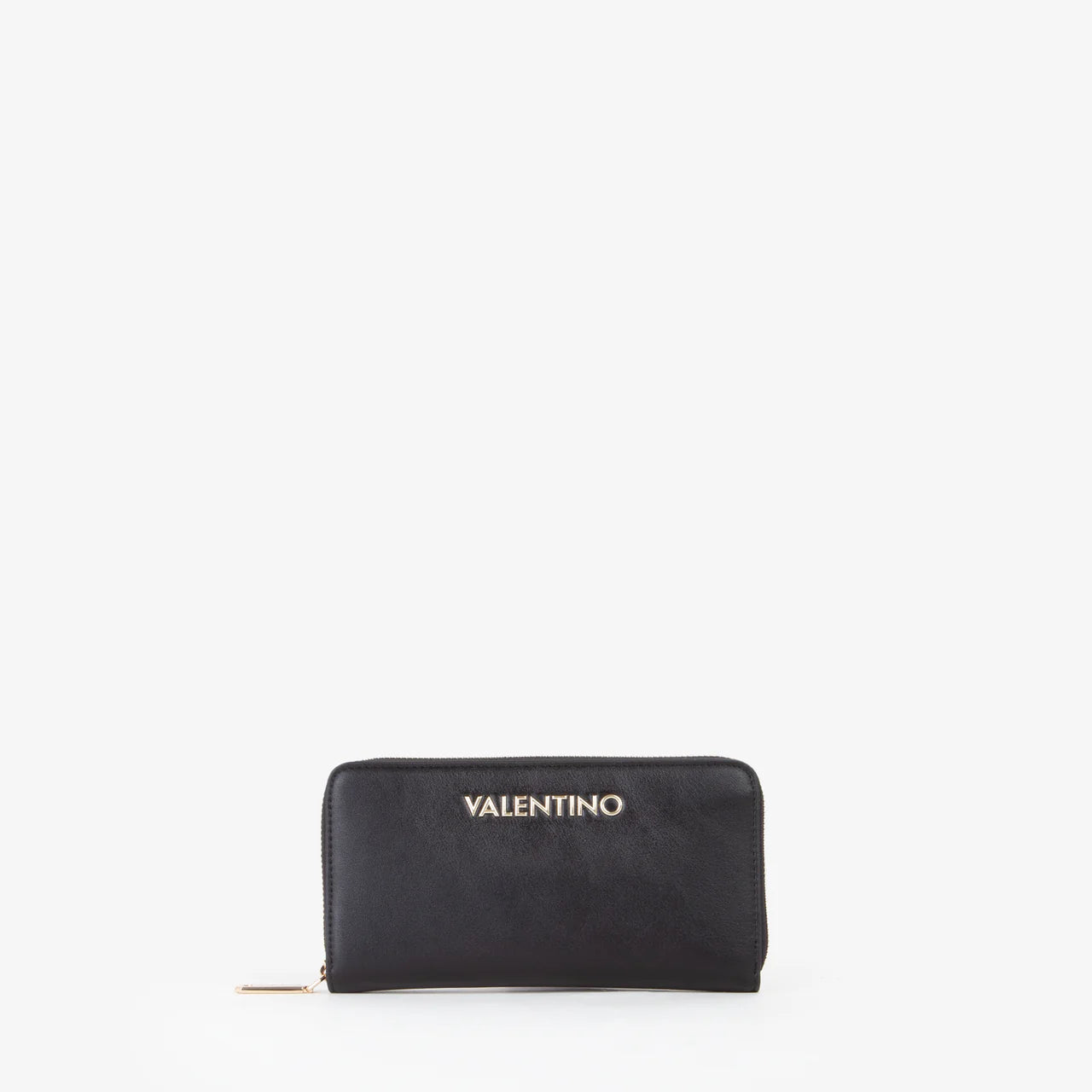 Valentino portafoglio zip around con logo Nero TU | Giò Fashion