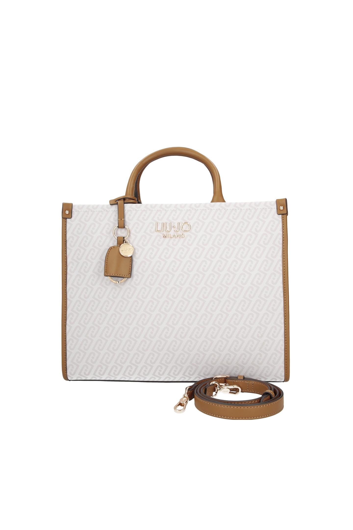 Borsa a mano Liu Jo da donna con tracolla removibile elegante strutturata Bianco TU | Giò Fashion