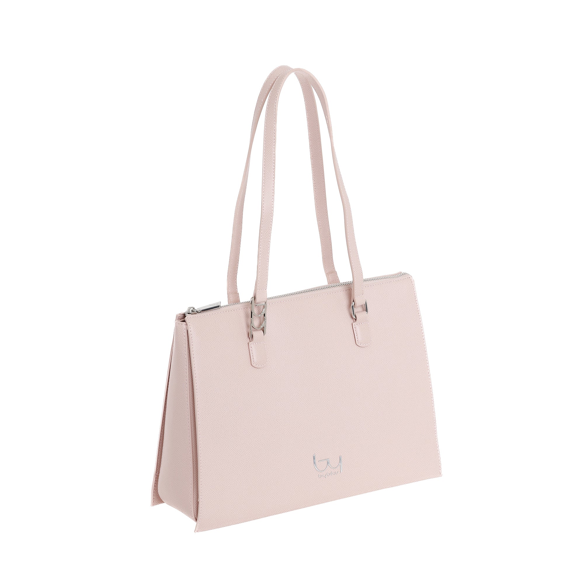 Borsa a spalla Byblos donna elegante con zip superiore e design essenziale