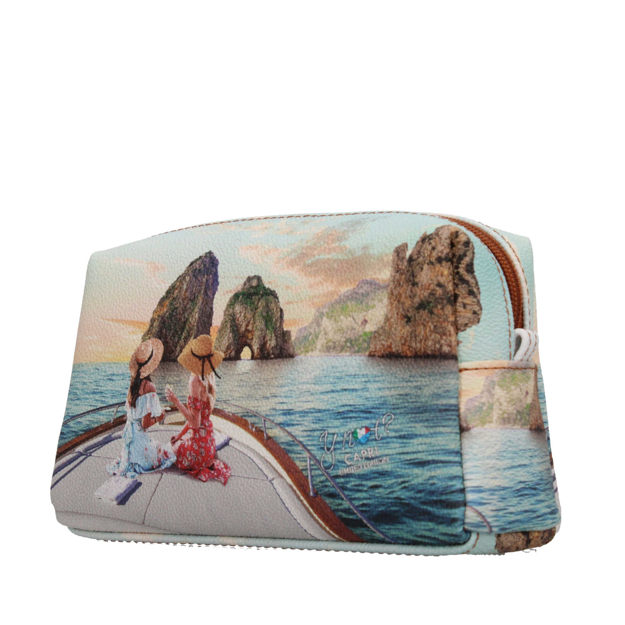 Ynot? Pochette Donna Edizione Limitata Elegante con Zip NAPOLI TU | Giò Fashion