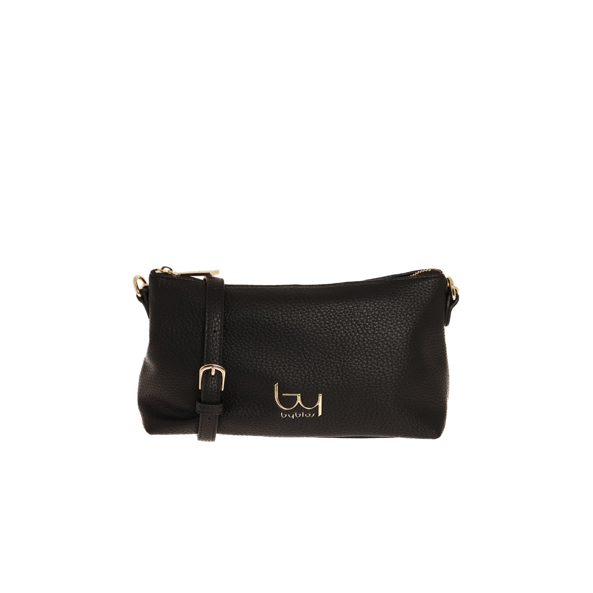 Borsa a tracolla Byblos donna compatta con zip e design essenziale elegante Nero TU | Giò Fashion