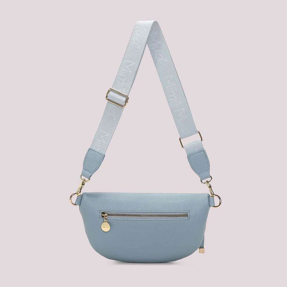 Mimi Mua marsupio elegante con tracolla larga regolabile e zip