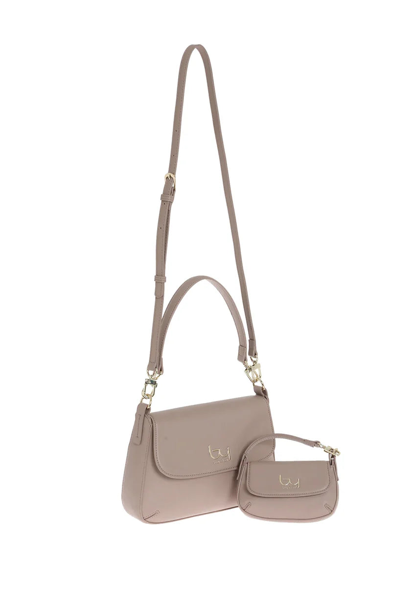 Borsa a spalla By Byblos con mini pochette abbinata Avorio TU | Giò Fashion