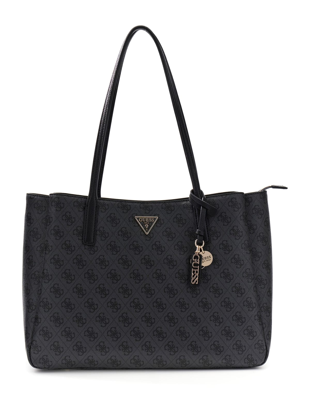 Borsa Guess Donna Shopper Capiente con Charm