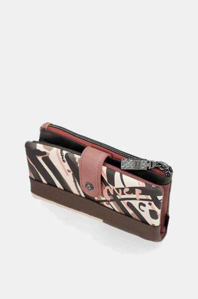 Portafoglio Anekke City Moments lungo con chiusura zip