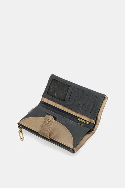 Portafoglio lungo Anekke Contemporary con zip