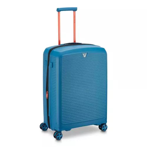 Trolley Medio Roncato Espandibile 4 Ruote Scocca Rigida DENIM TU | Giò Fashion