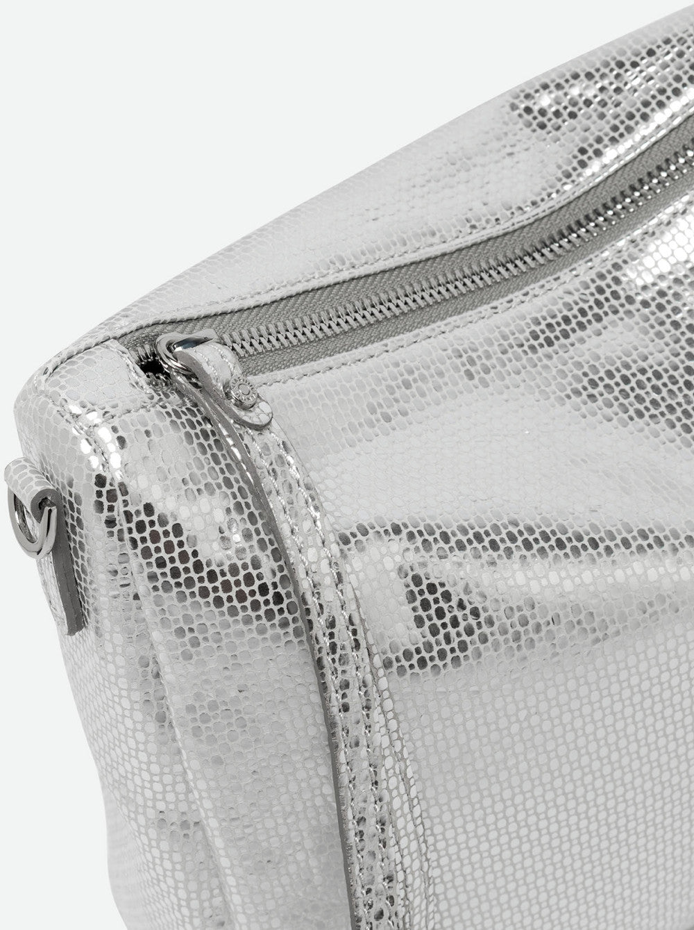 Gianni Chiarini Nora Pouch Borsa a Spalla in Pelle Metallizzata