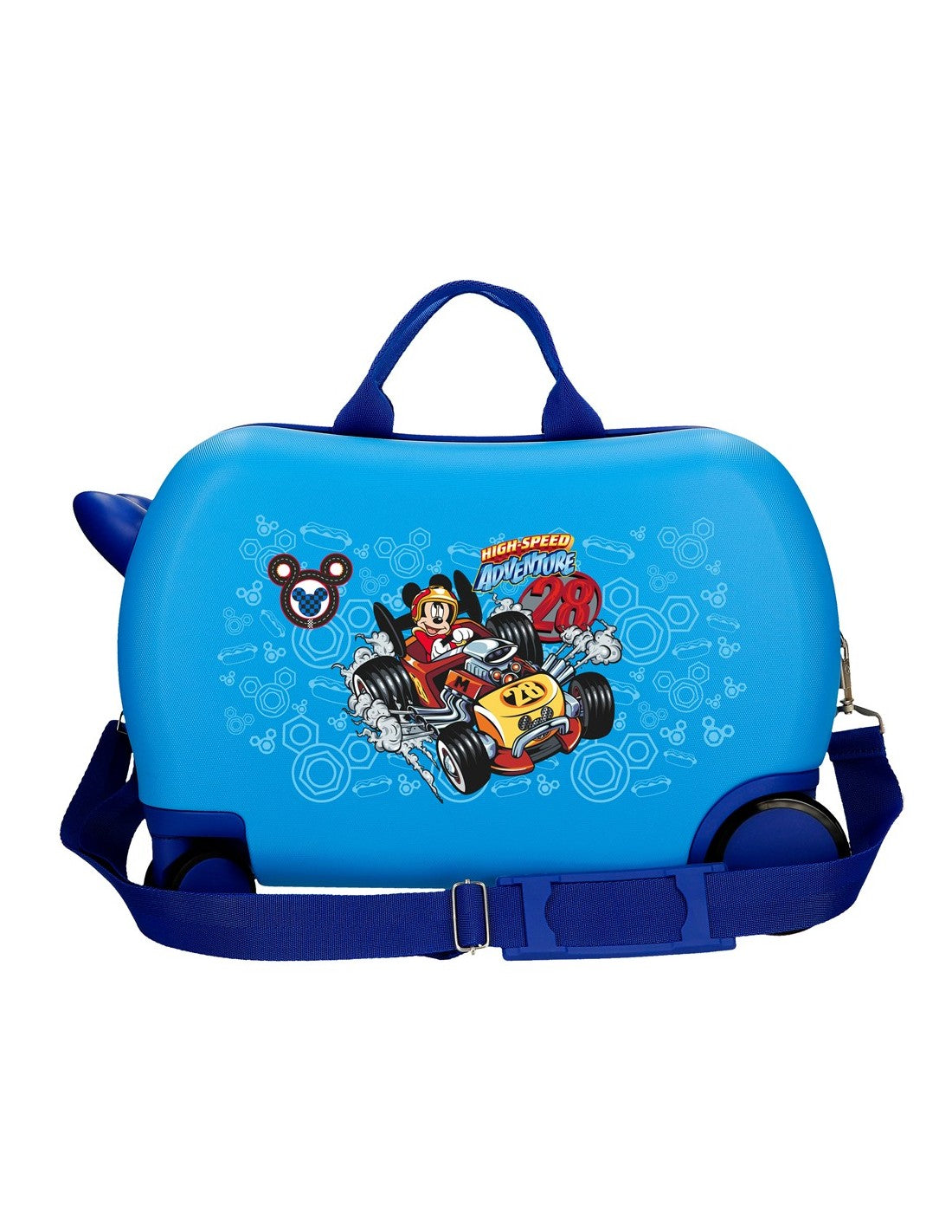 Disney Mickey Mouse Trolley Bambino 45 cm Valigia Rigida in ABS 28 Litri