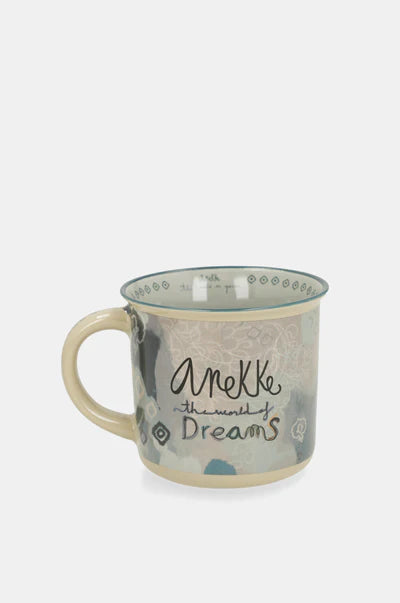 Tazza Anekke donna in ceramica con illustrazione