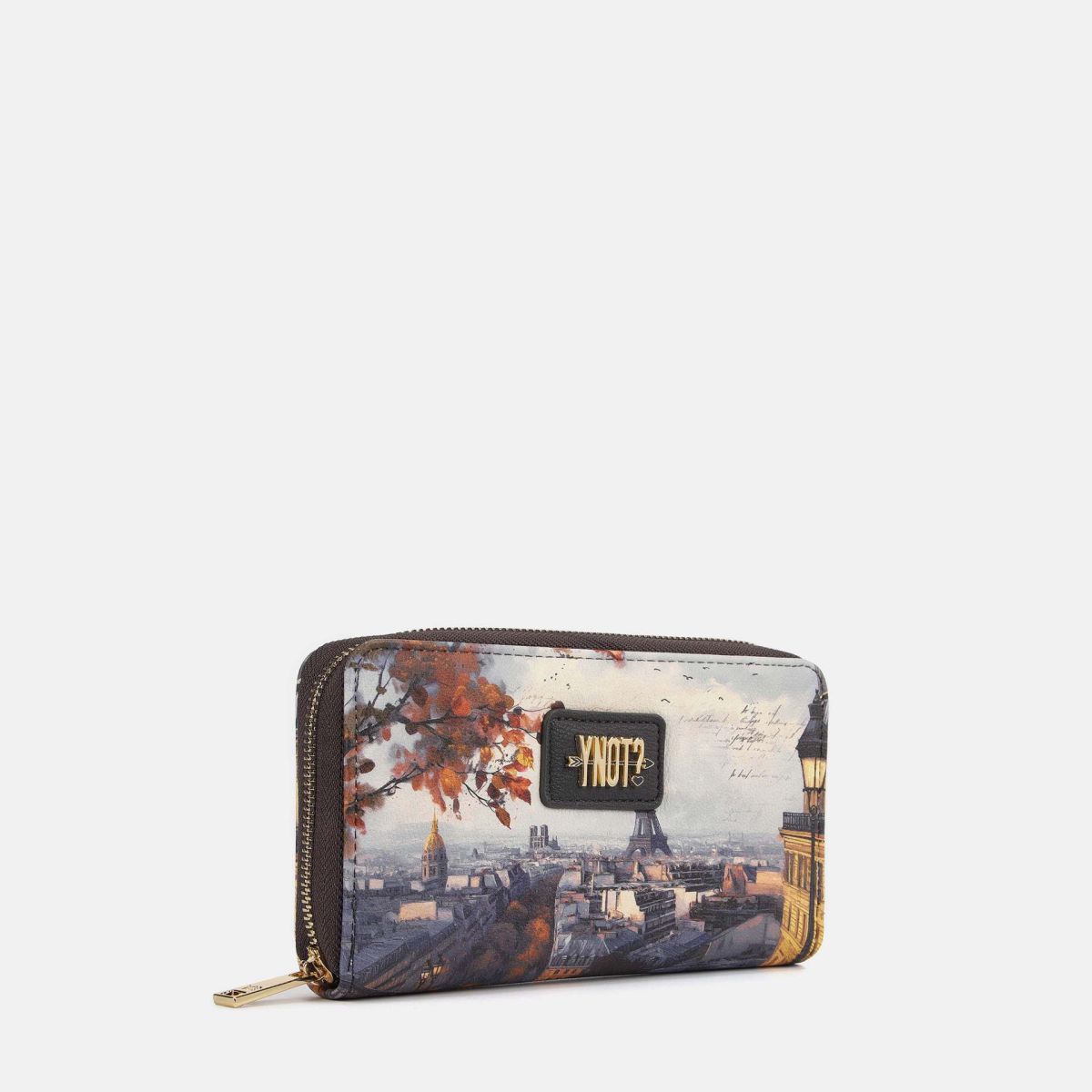 Portafoglio Donna City Painted con Zip
