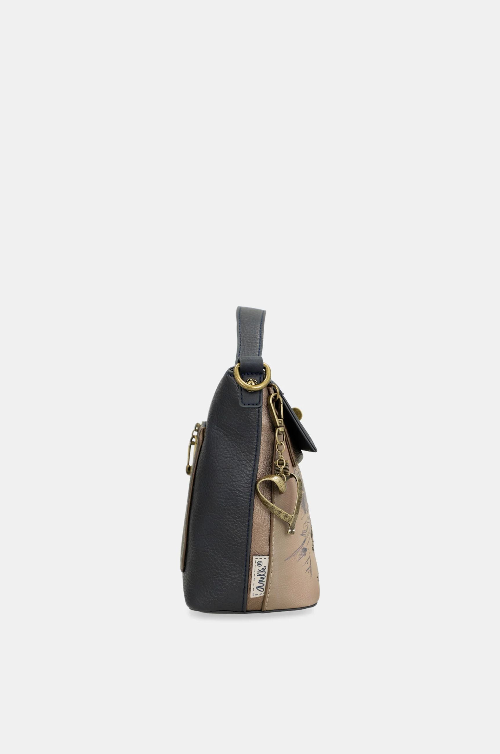 Borsa a mano Anekke Contemporary con patta e tracolla removibile BLU TU | Giò Fashion