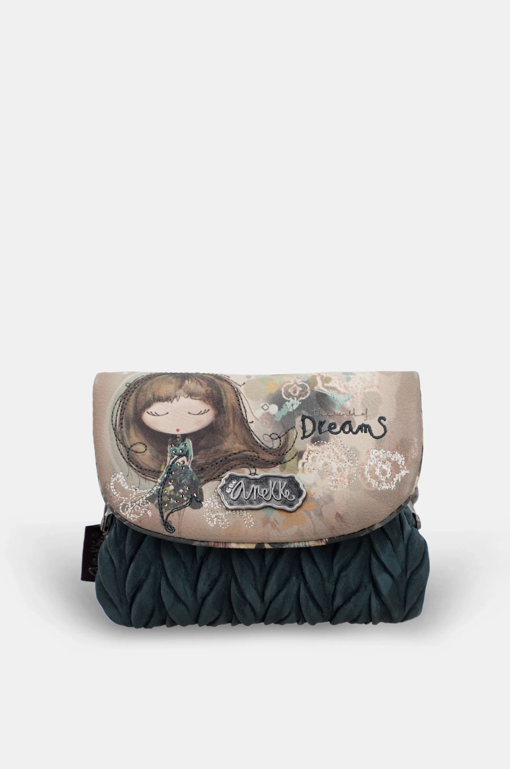 Portafoglio con patta Anekke The World of Dreams Beige TU | Giò Fashion