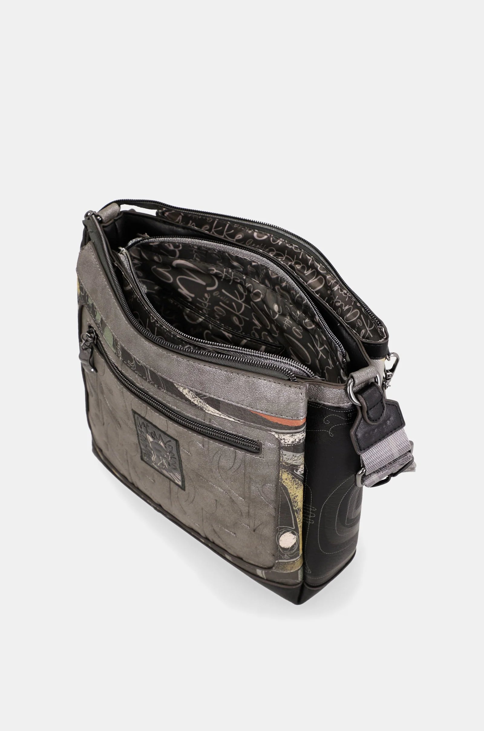 Borsa a Tracolla Media Donna Anekke con 3 Scomparti