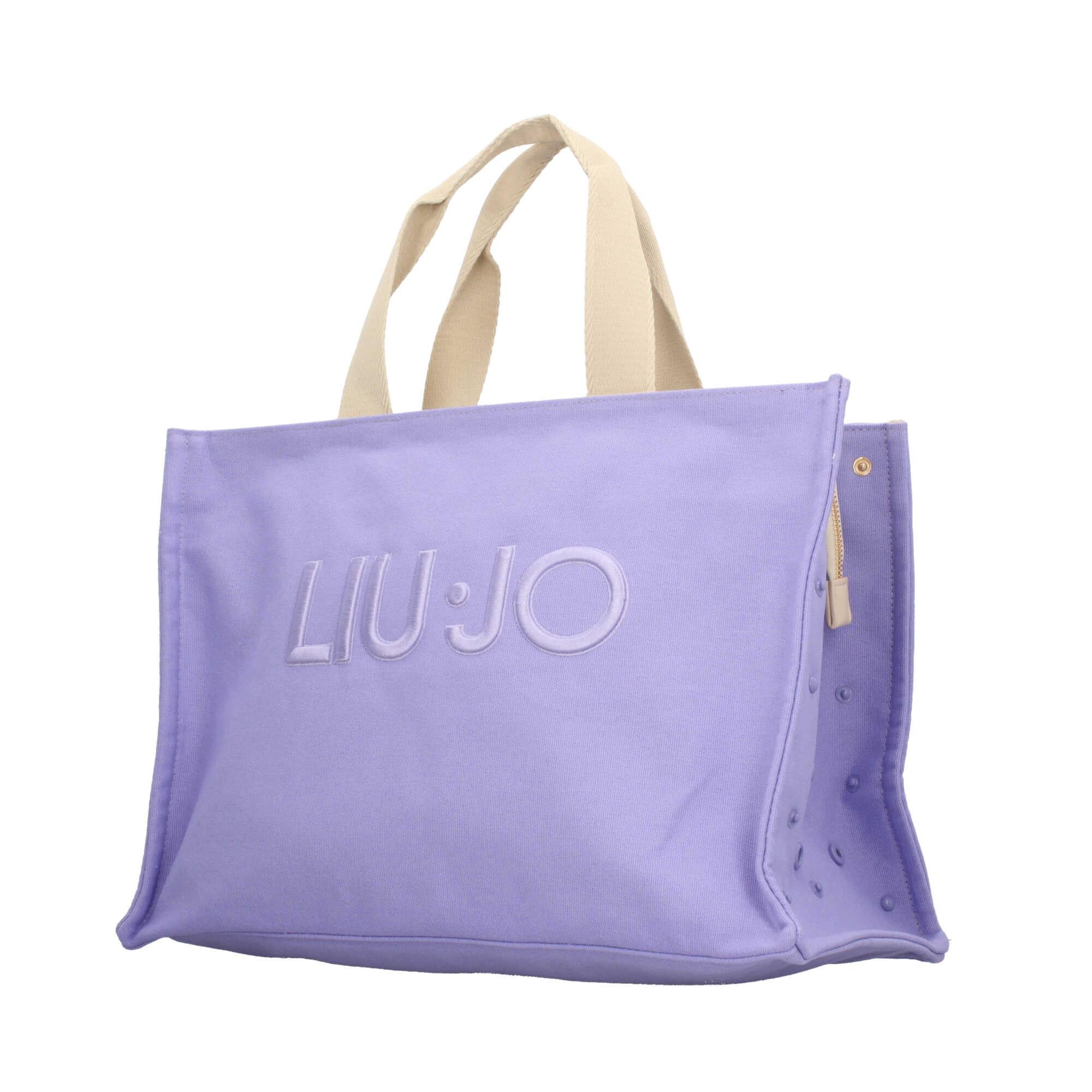 Borsa a Mano Liu Jo Canvas Hibiscus