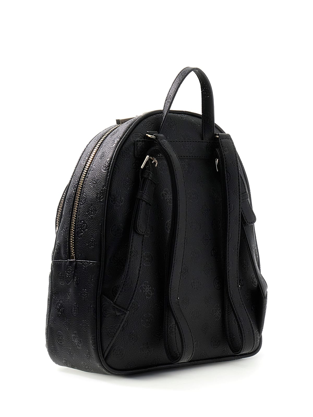 Zaino Guess donna logo emboss con zip e tasche multiple