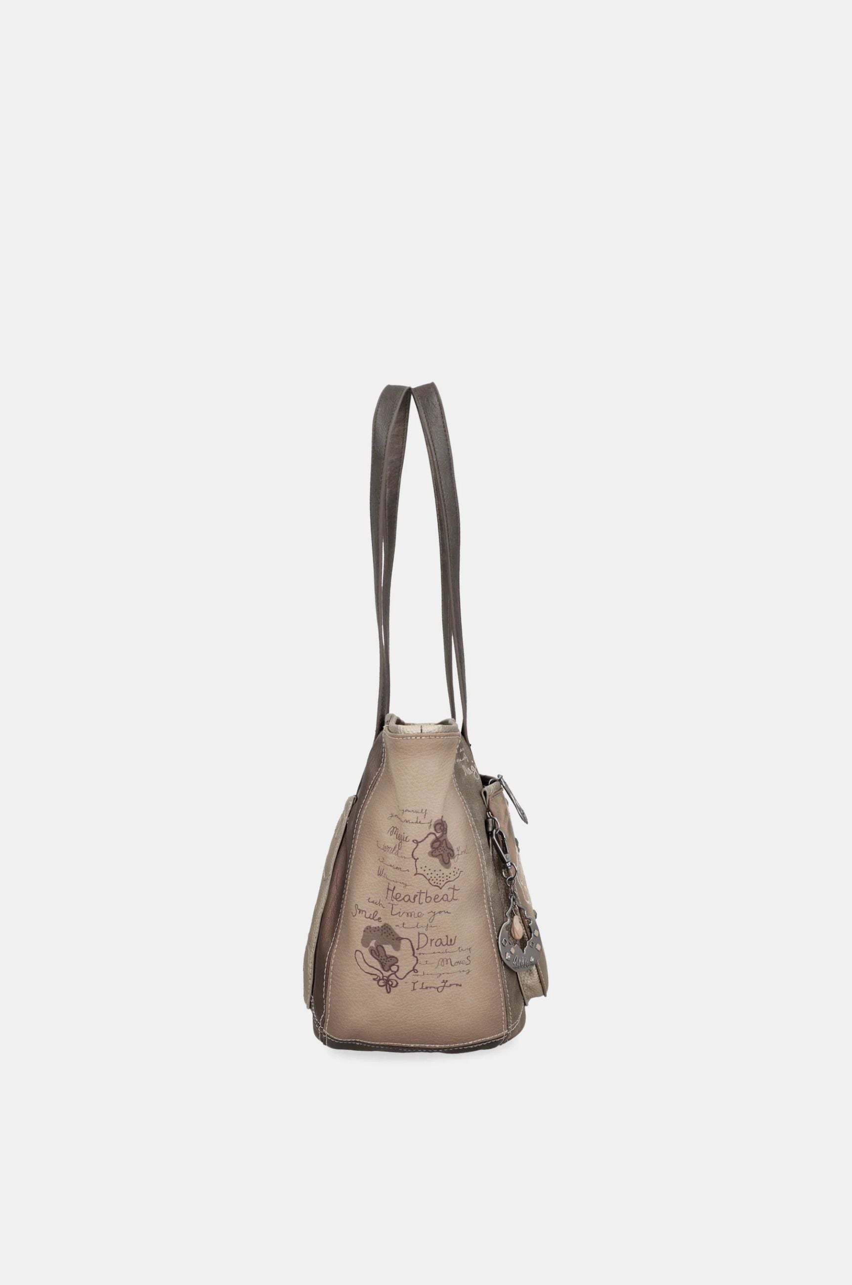 Shopper Anekke The World of Dreams con tasca frontale Beige TU | Giò Fashion