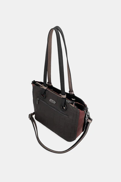 Borsa shopping Anekke con doppio manico e stampa creativa