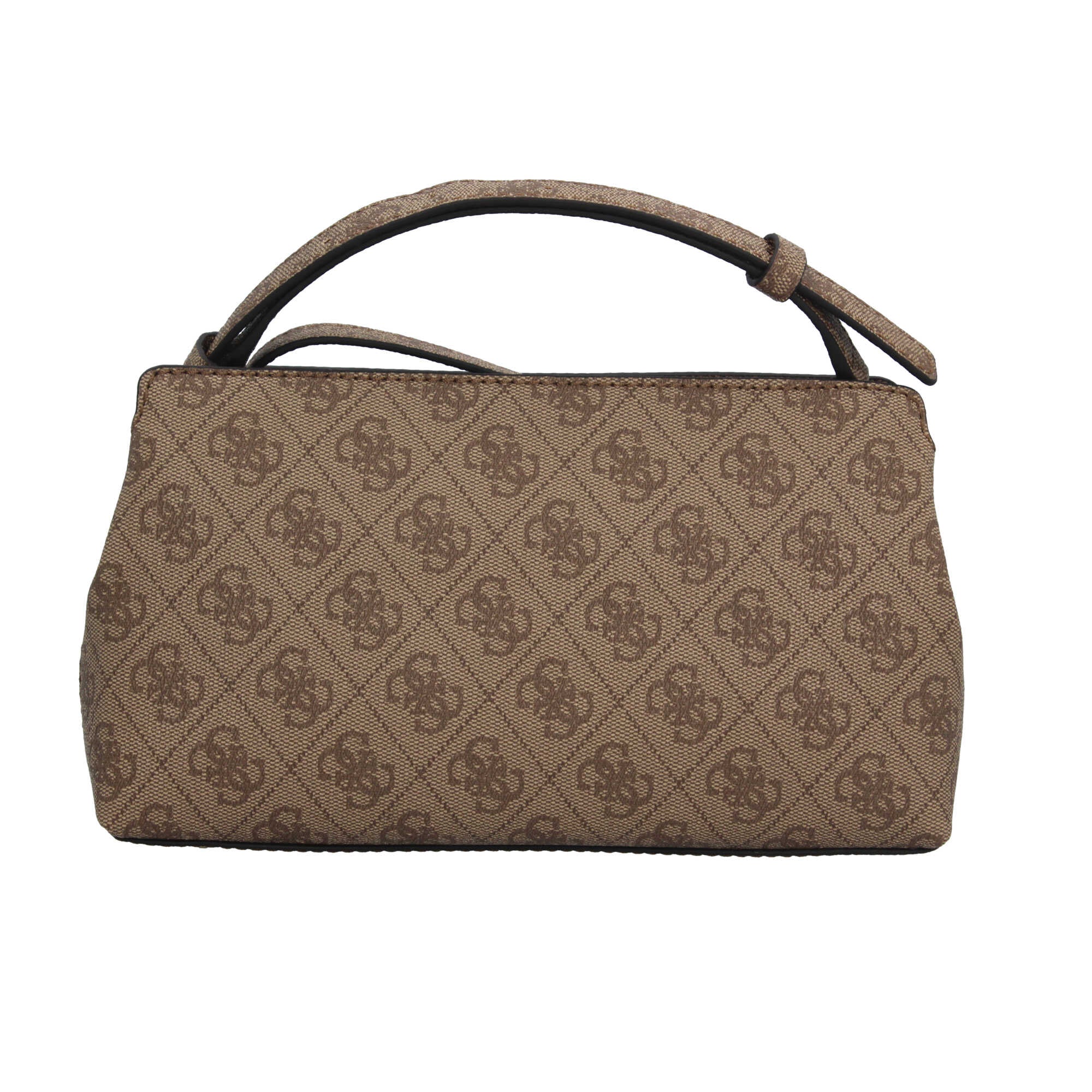 Borsa a spalla Guess con logo e tracolla regolabile BEIGE LOGO TU | Giò Fashion