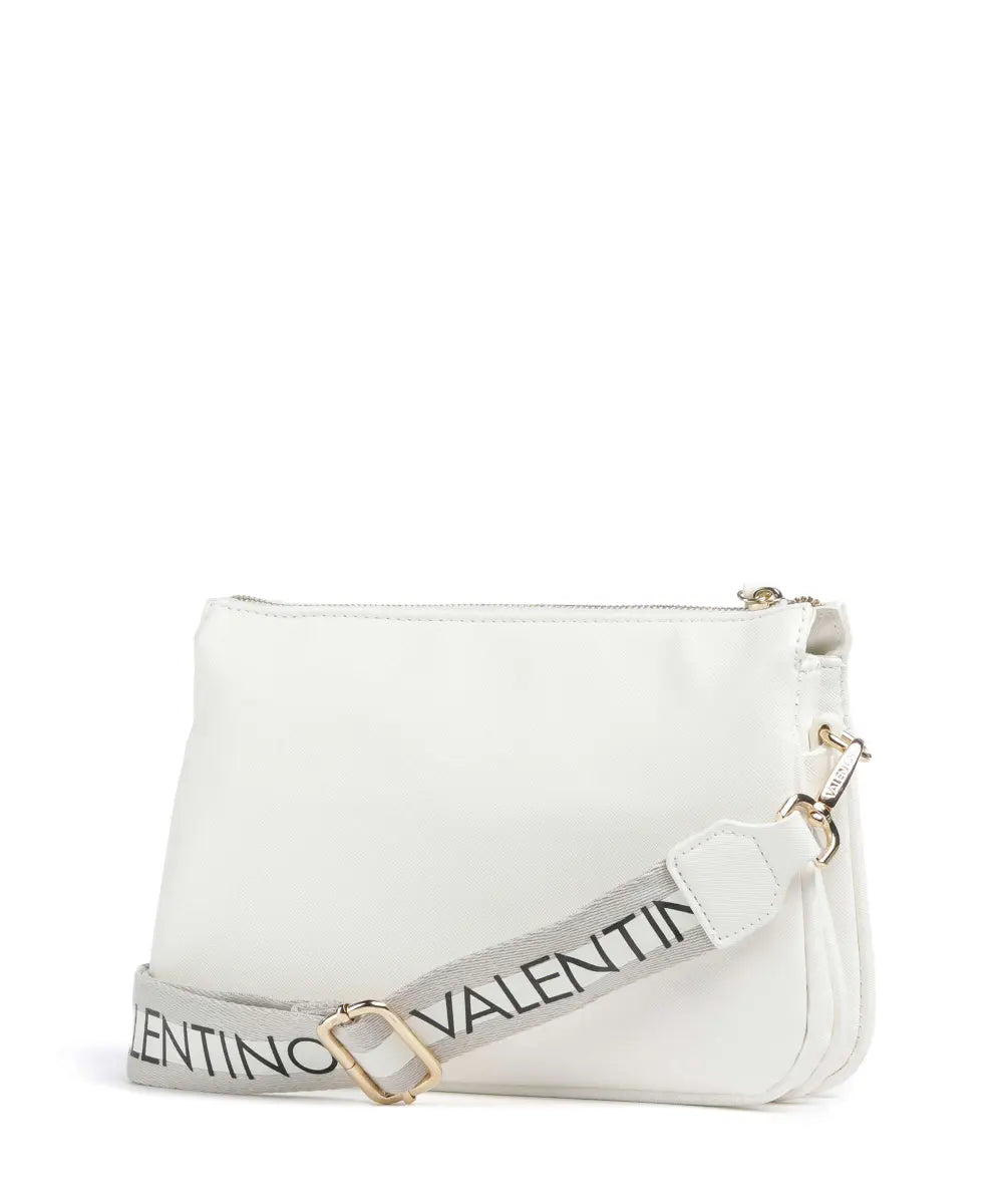 Valentino pochette elegante con tracolla rimovibile e logo frontale
