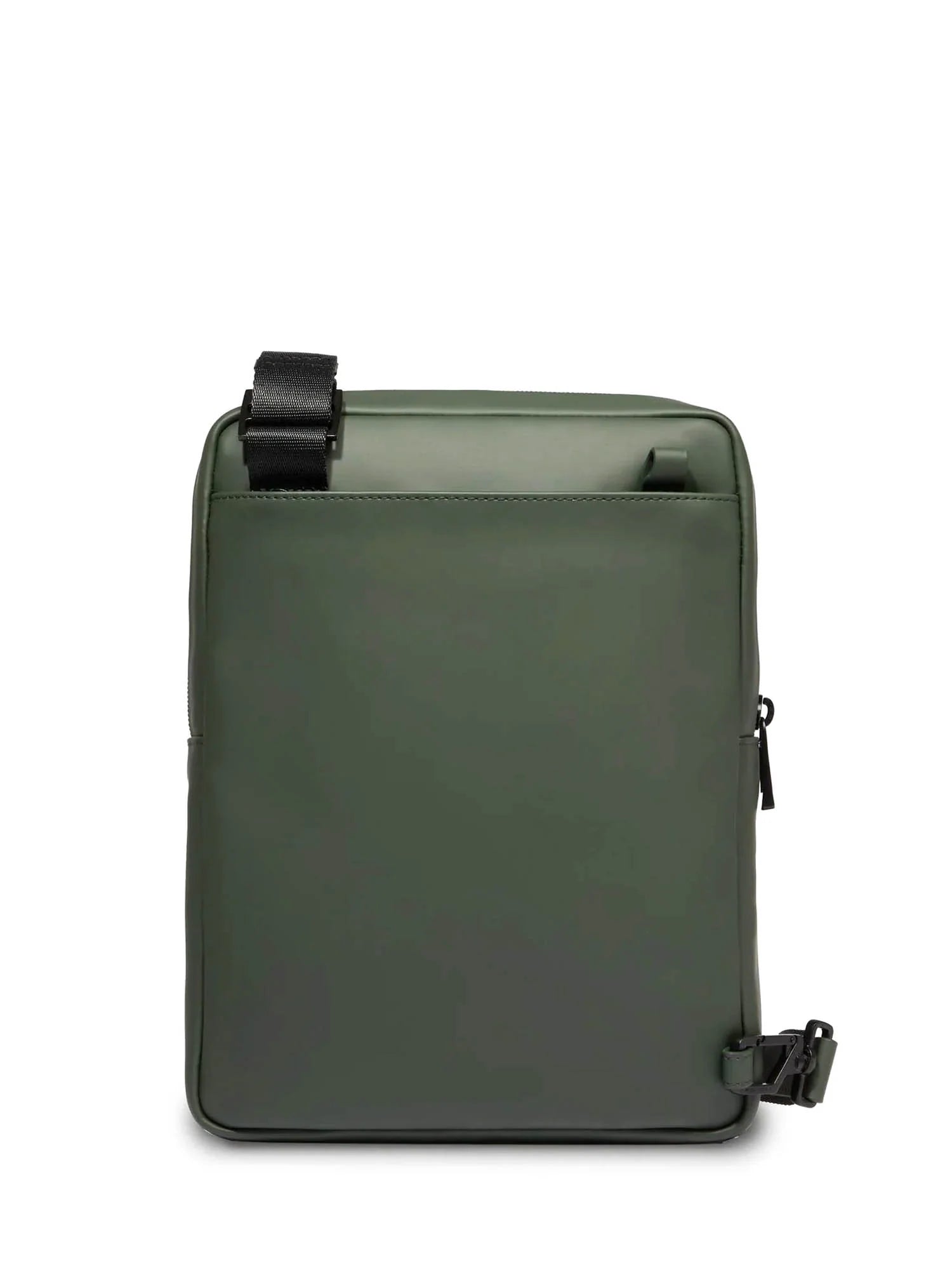 Piquadro borsa monospalla in pelle con tasca frontale e design urbano VERDE TU | Giò Fashion