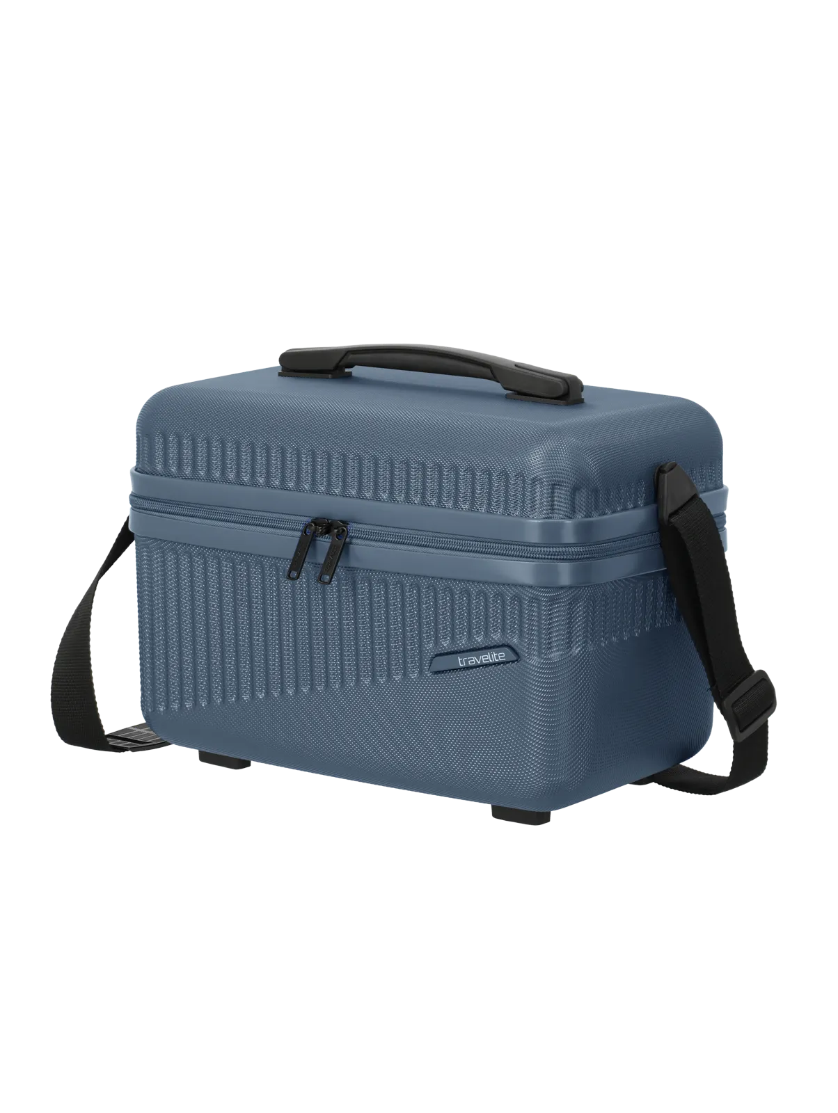 Borsa rigida per cosmetici Travelite con chiusura di sicurezza Blu TU | Giò Fashion