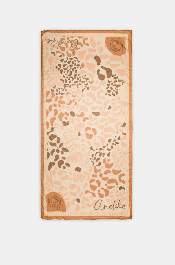 Foulard Anekke donna grande formato leggero accessorio moda Arancione TU | Giò Fashion