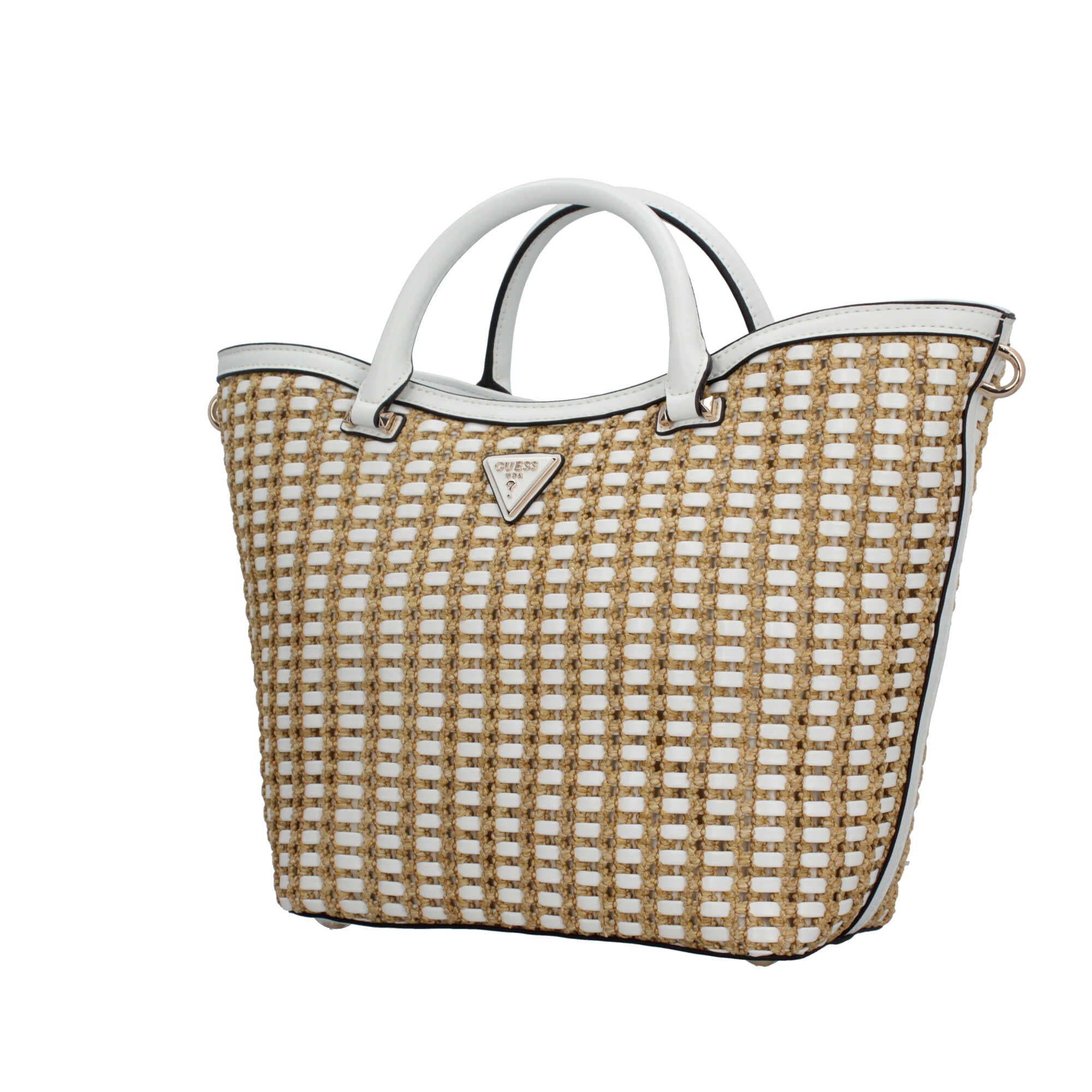 Borsa tote Guess con design intrecciato e finiture eleganti