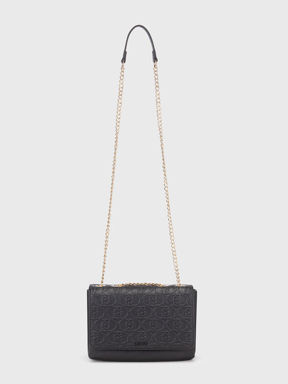Eleganza Compatta: Borsa Liu Jo Caliwen con Tracolla a Catena NERO TU | Giò Fashion