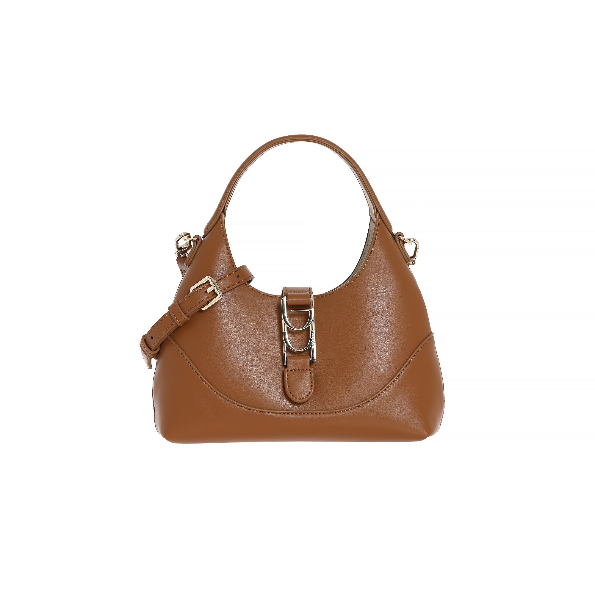 Borsa a spalla By Byblos con dettaglio fibbia frontale CUOIO TU | Giò Fashion