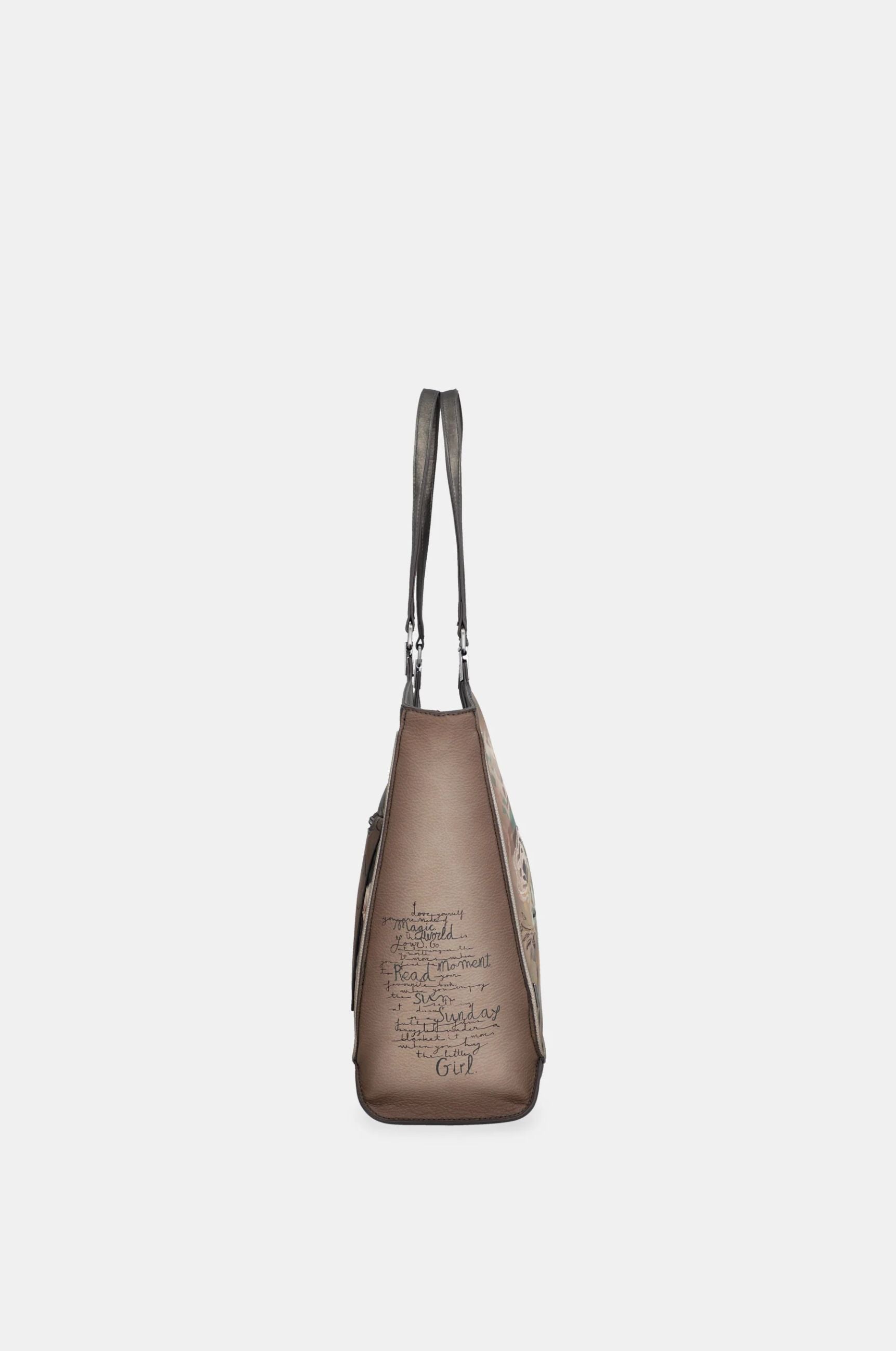 Shopper grande Anekke The World of Dreams con doppi manici Beige TU | Giò Fashion