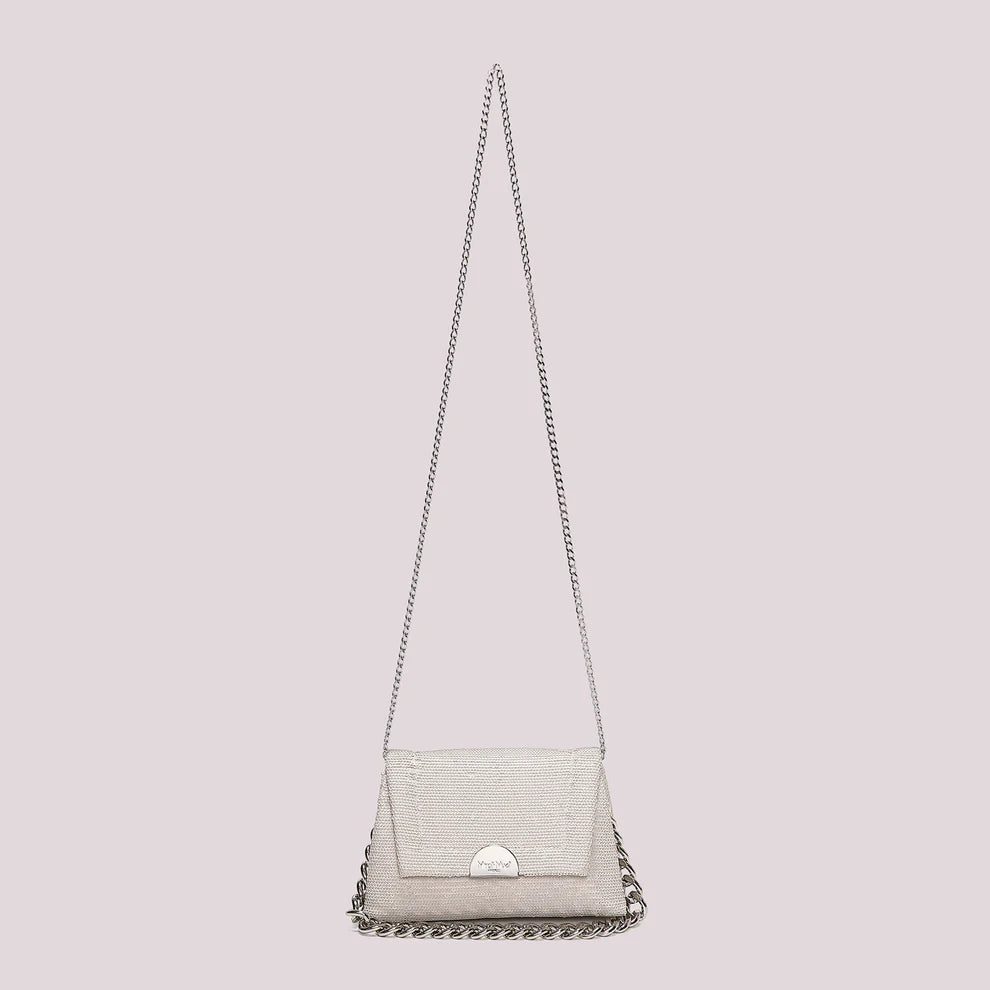 Mimi Mua borsa a tracolla elegante con catena e patta